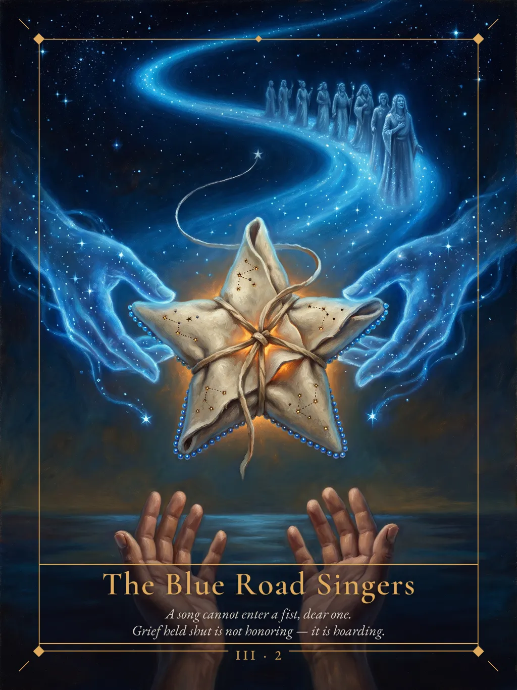 The Blue Road Singers card art