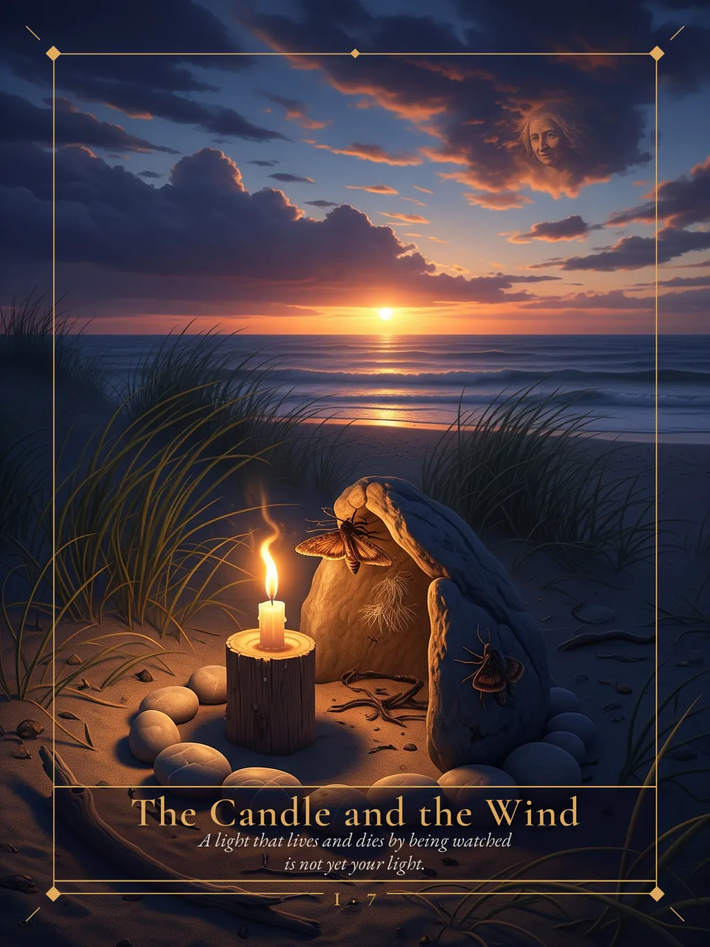 The Candle and the Wind card art