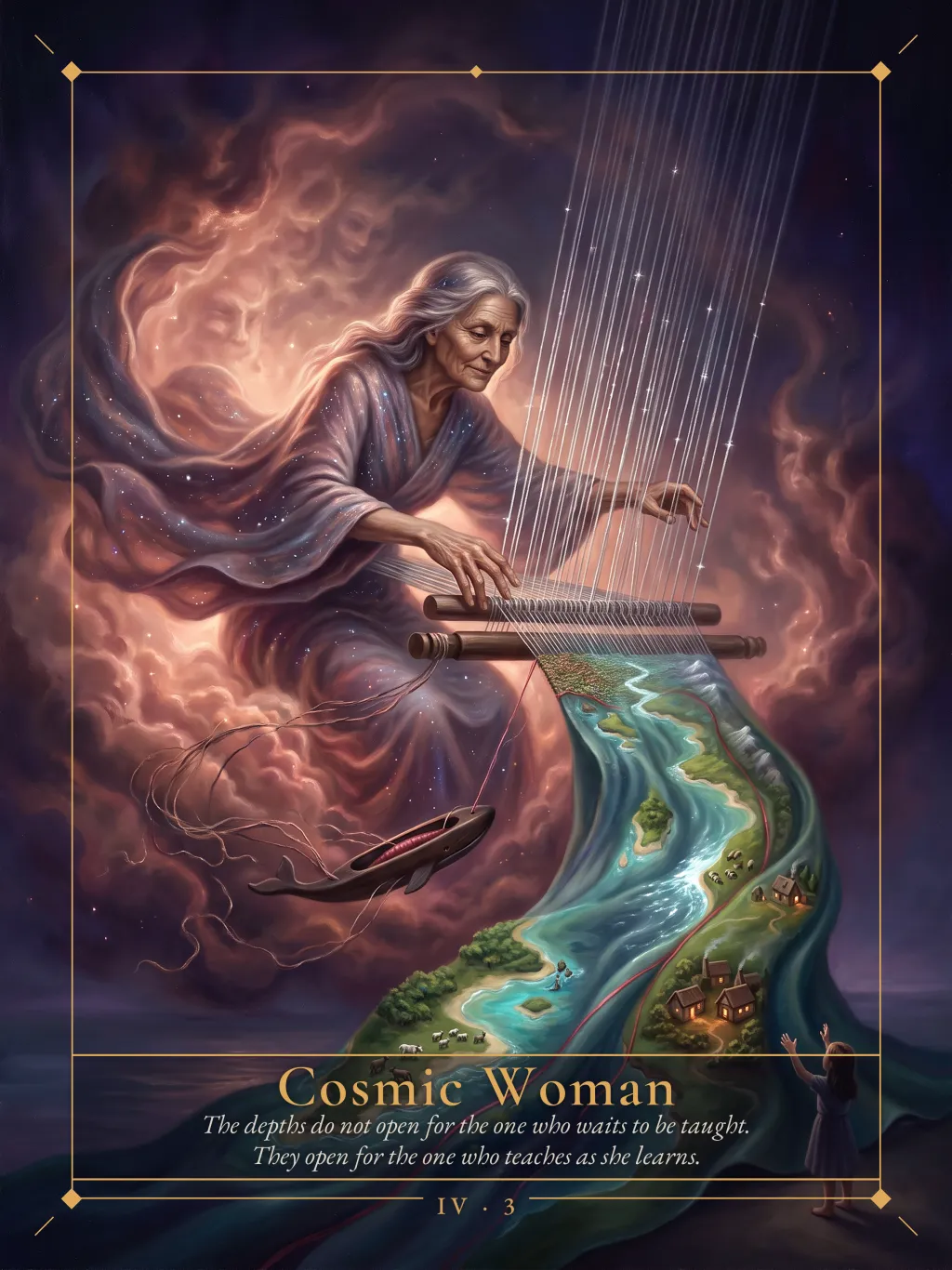Cosmic Woman card art