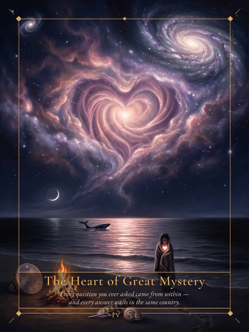 The Heart of Great Mystery card art