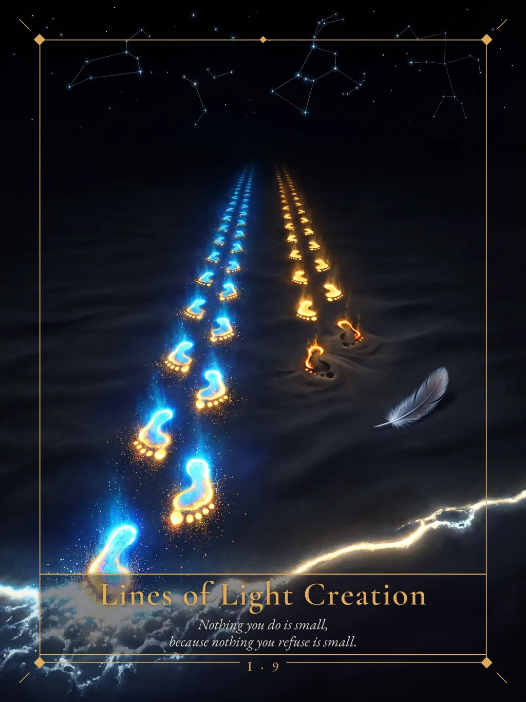 Lines of Light Creation card art