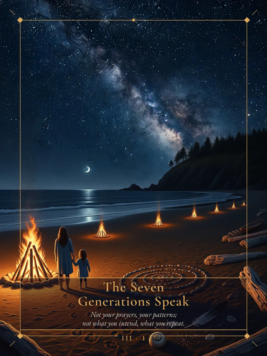 The Seven Generations Speak card art