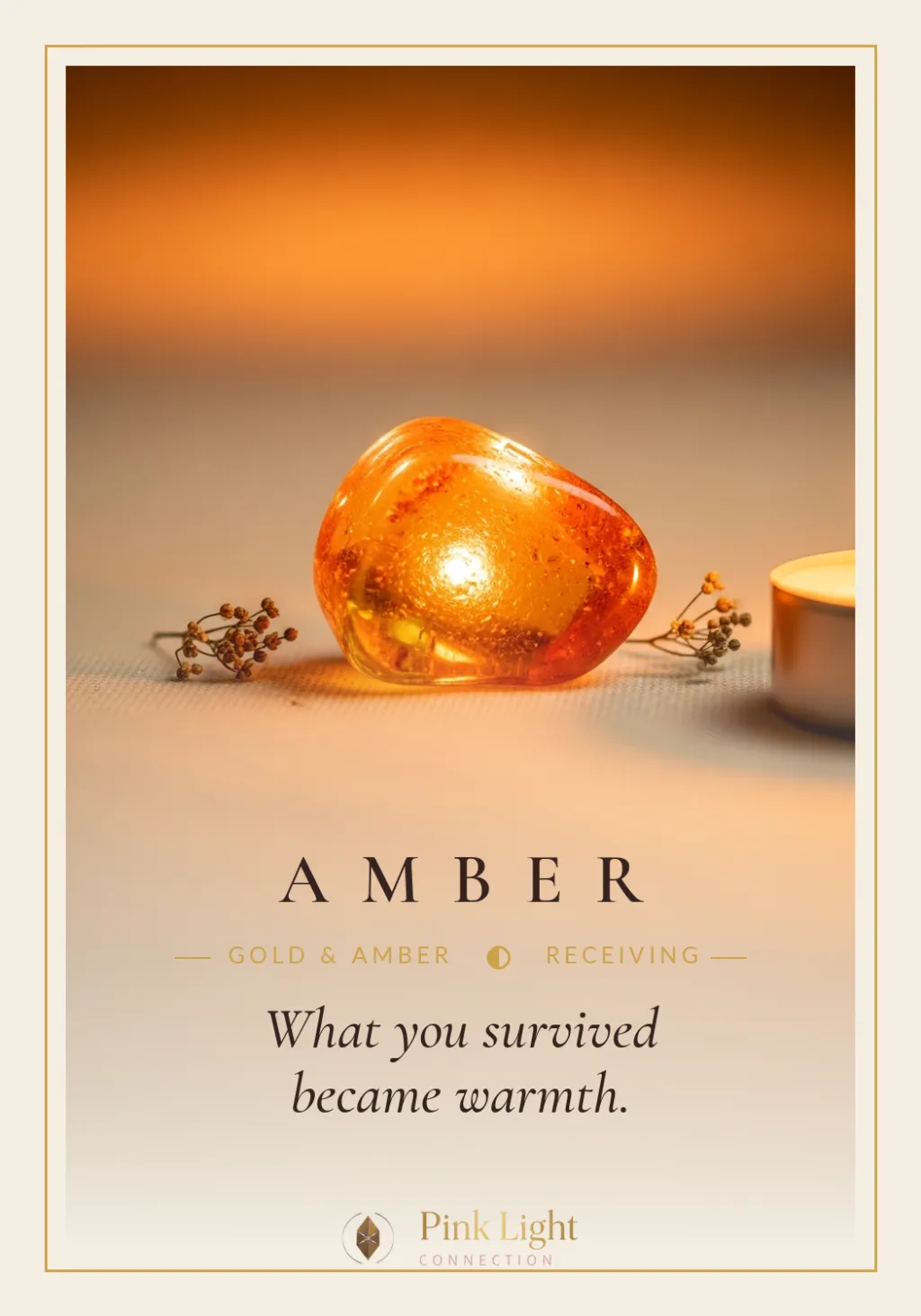 Amber card art