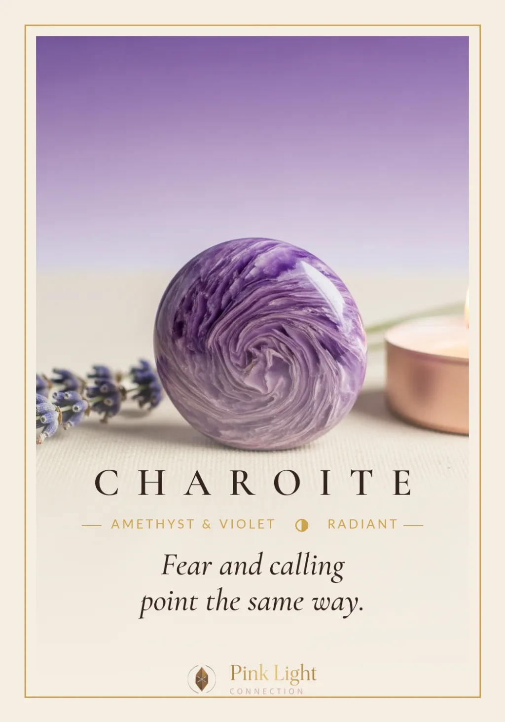Charoite card art