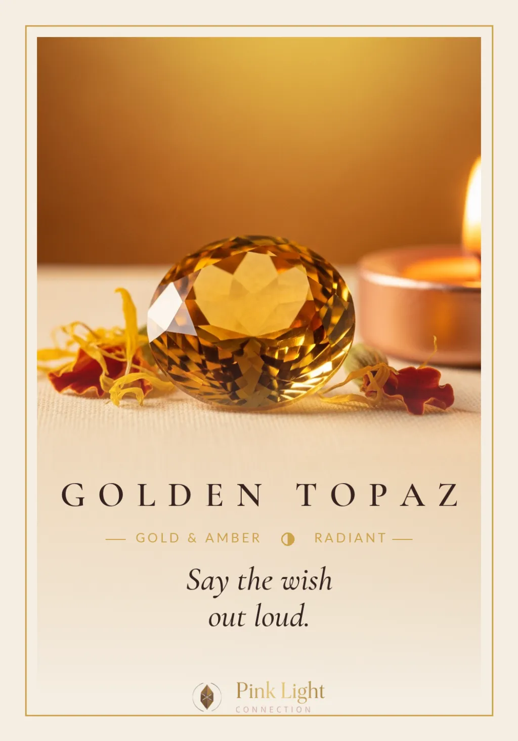 Golden Topaz card art