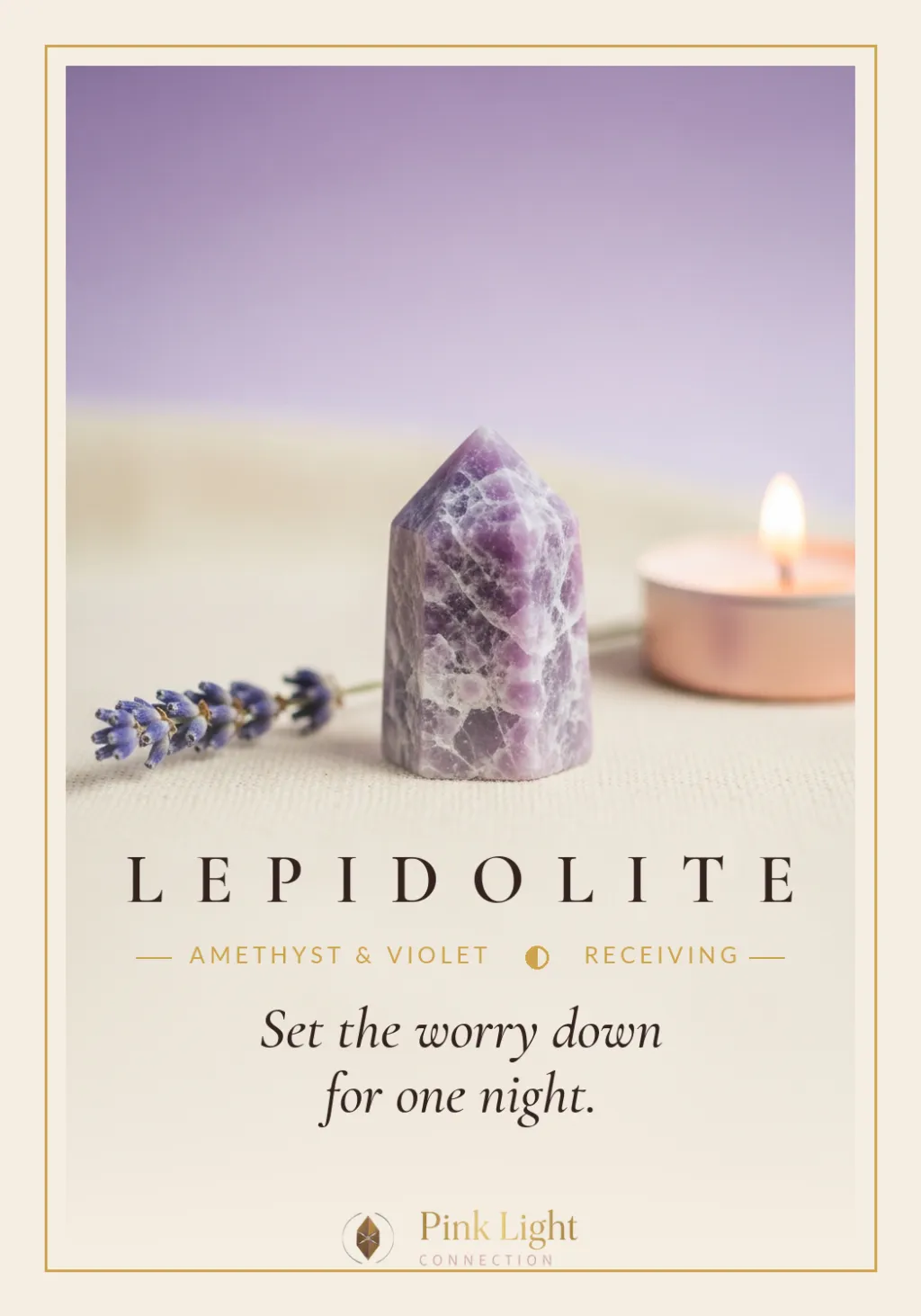 Lepidolite card art