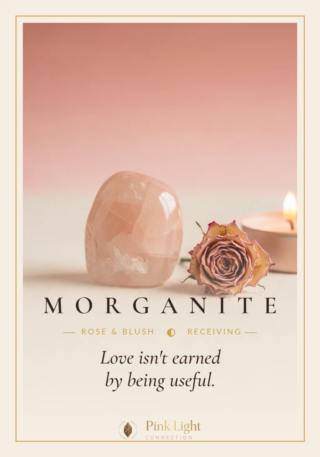 Morganite card art