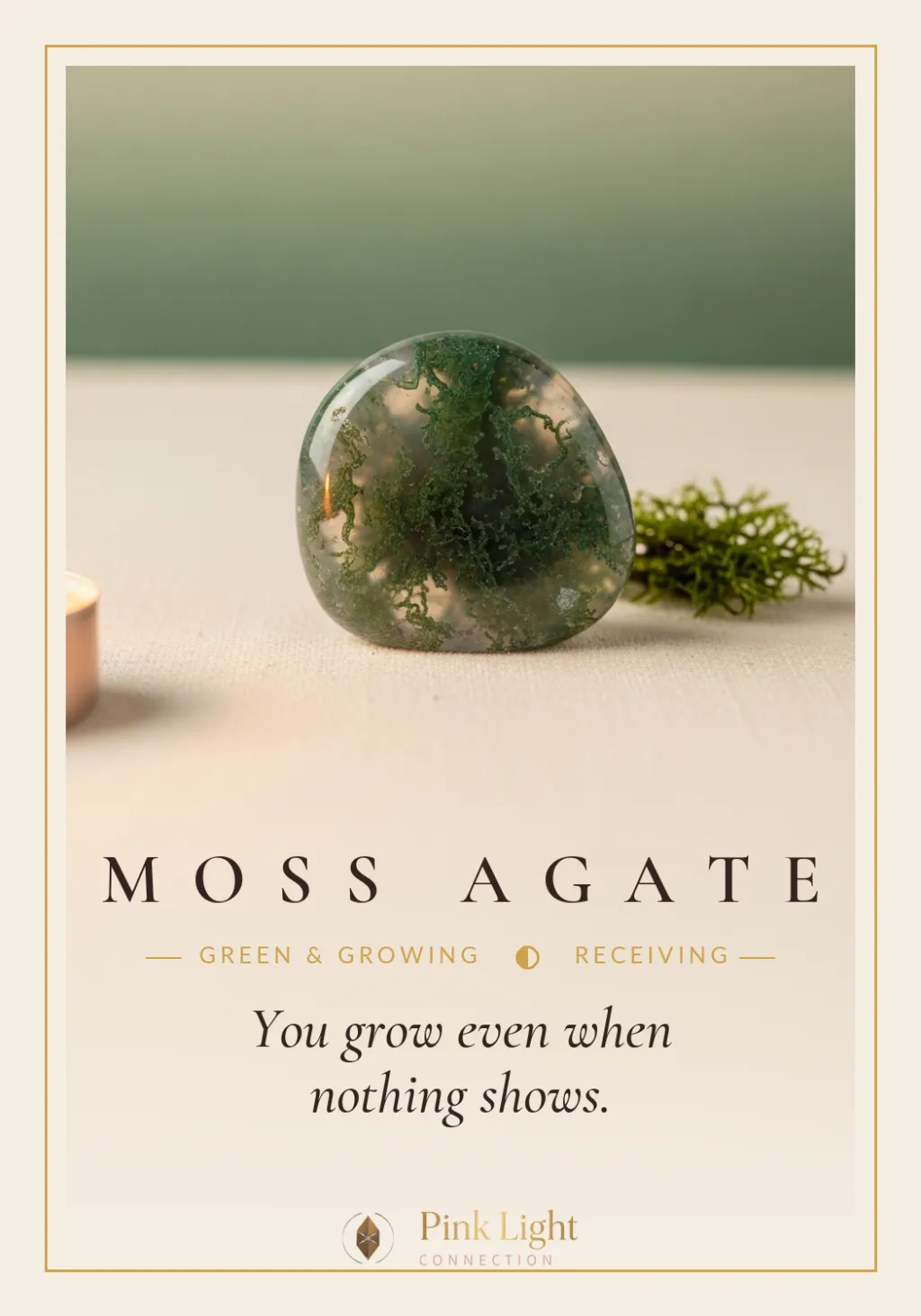 Moss Agate card art