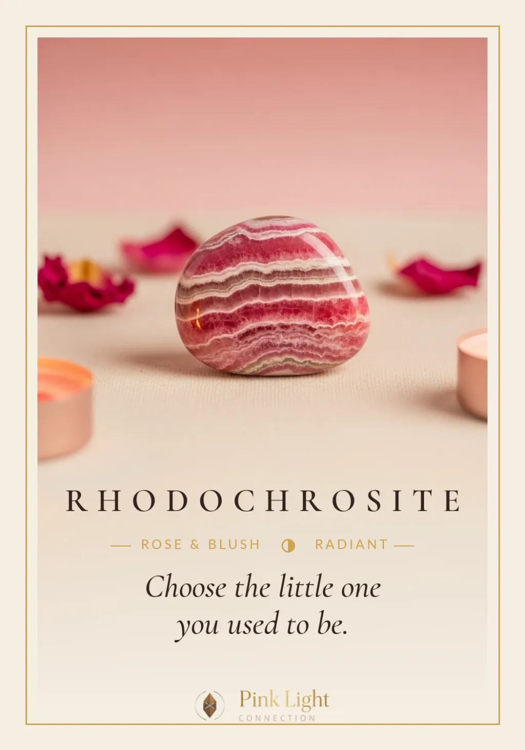 Rhodochrosite card art