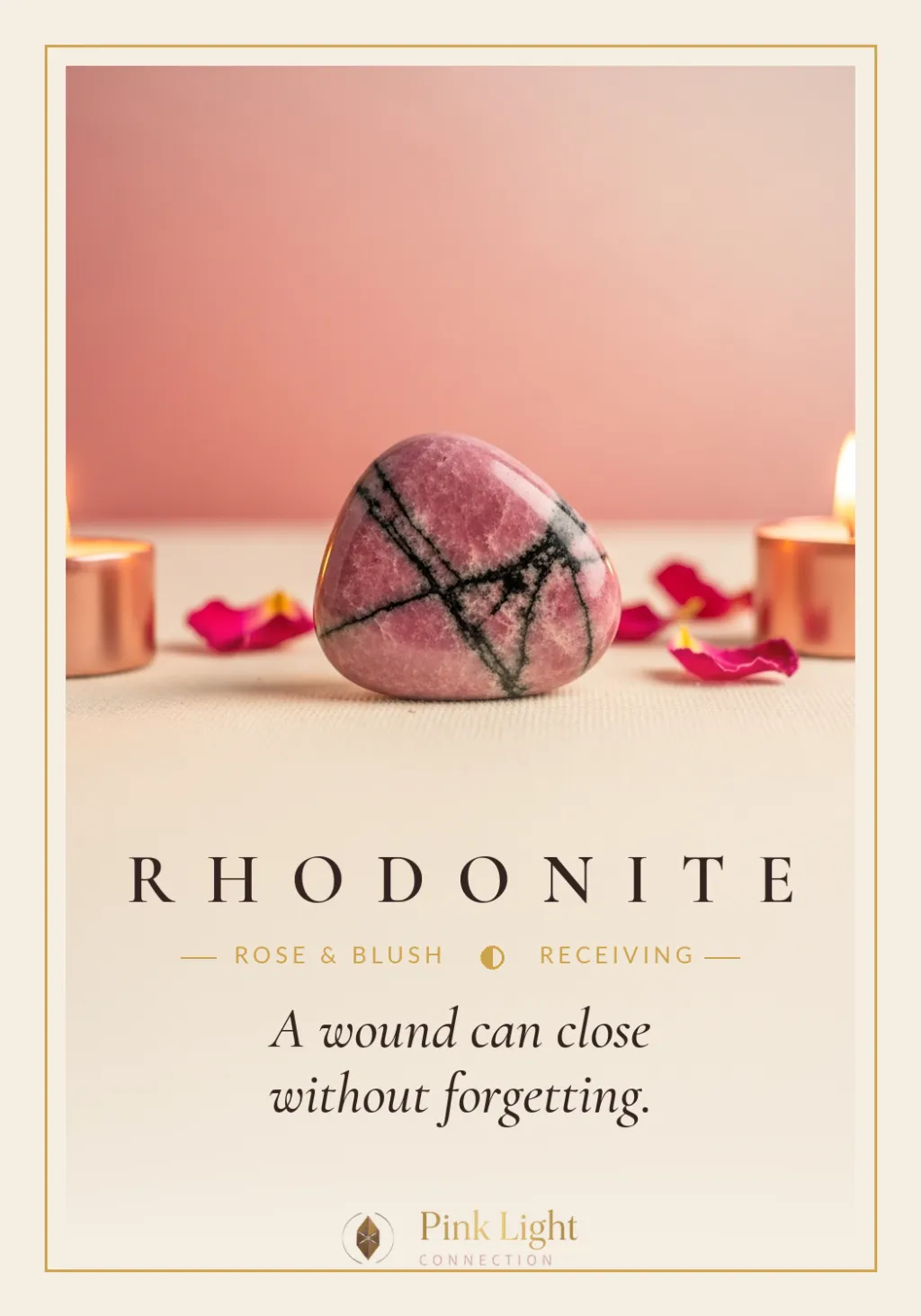 Rhodonite card art