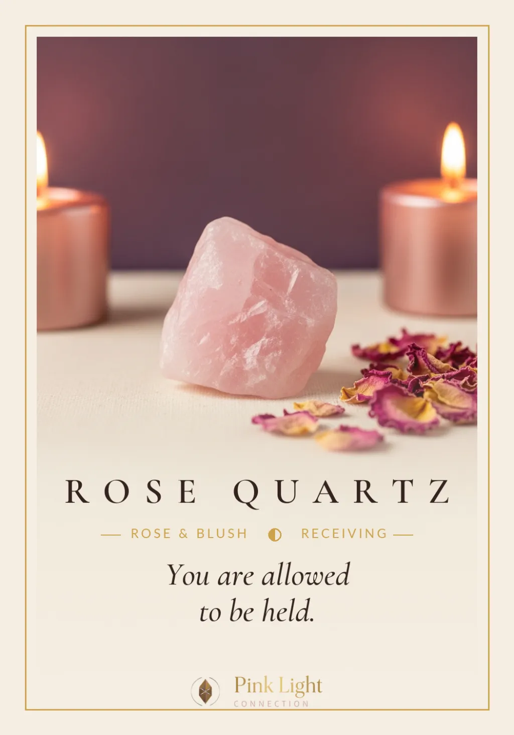Rose Quartz card art