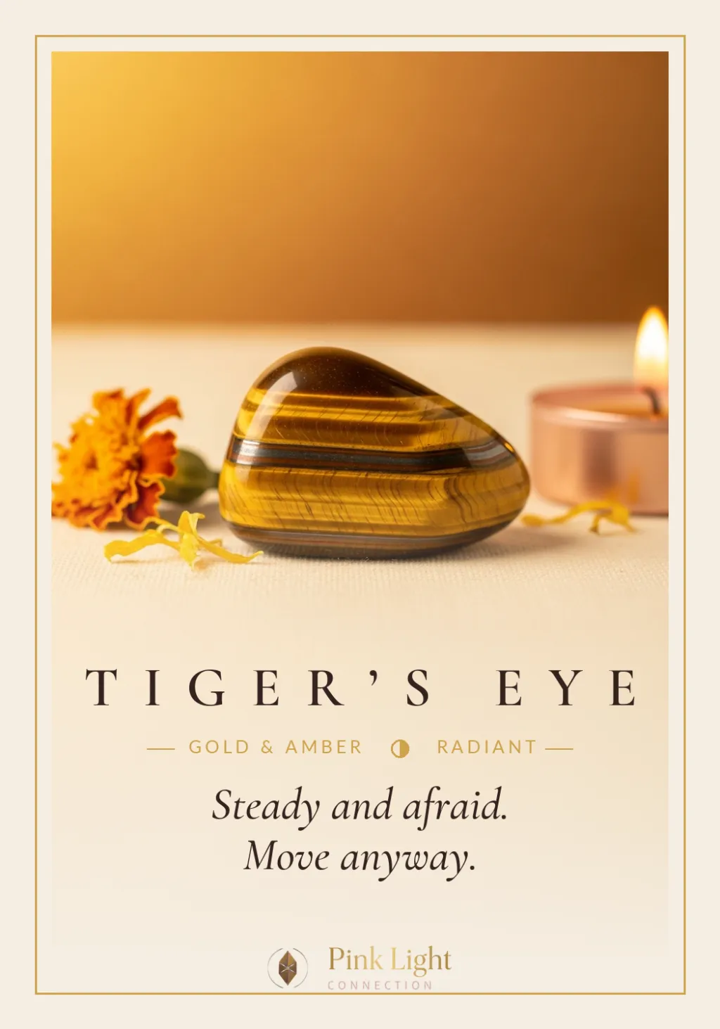 Tiger’s Eye card art