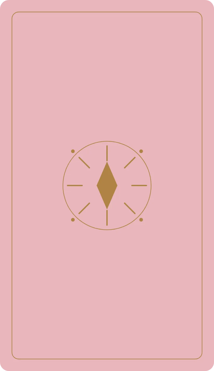 Pink Light Tarot — card back