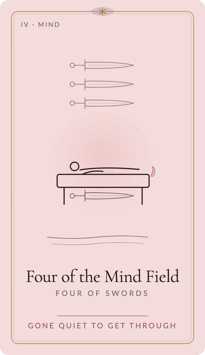Four of the Mind Field card art