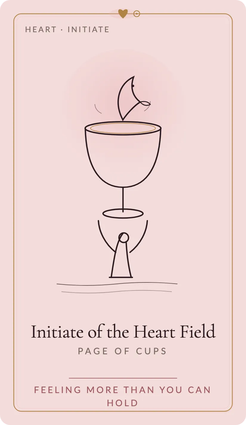 Initiate of the Heart Field card art