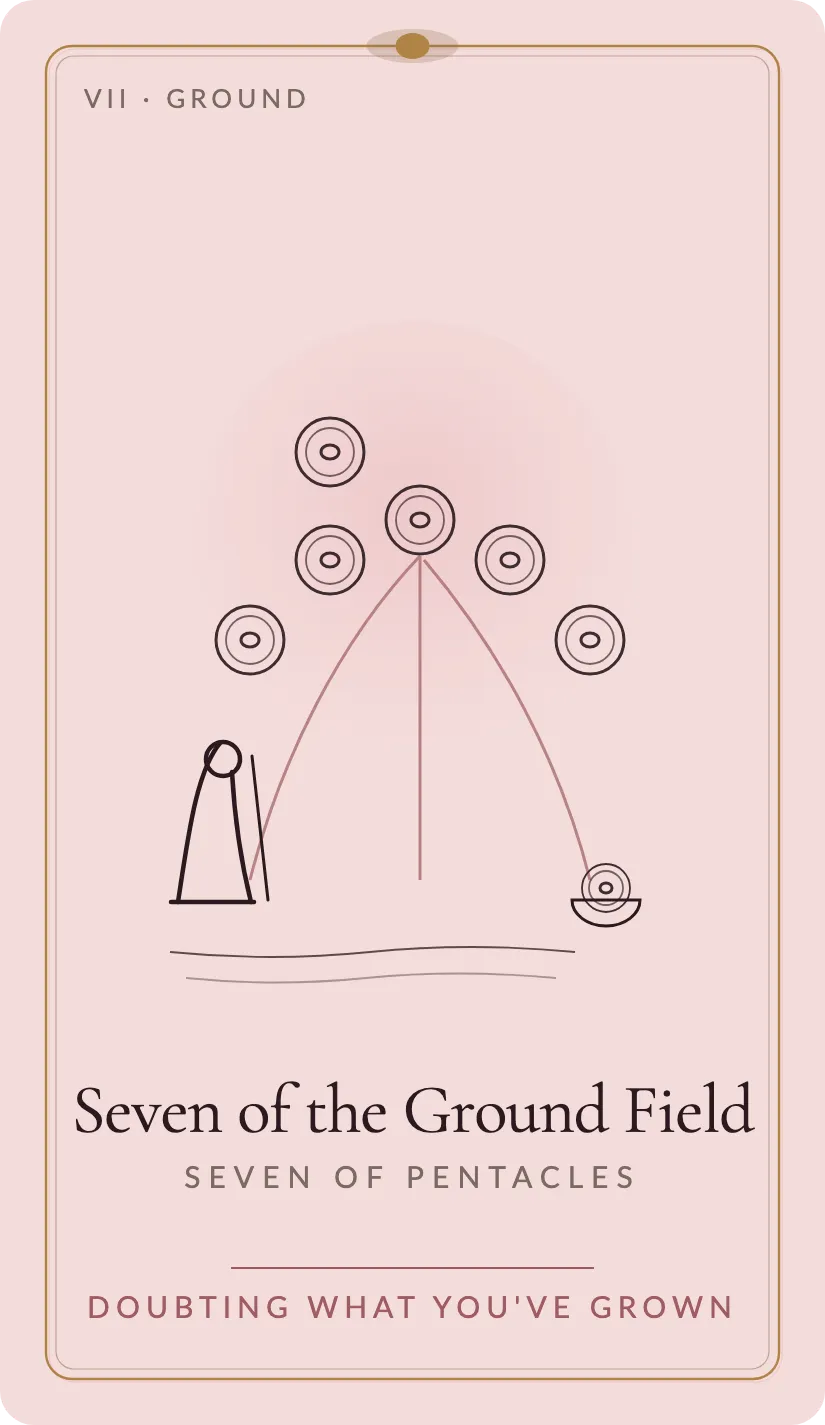 Seven of the Ground Field card art