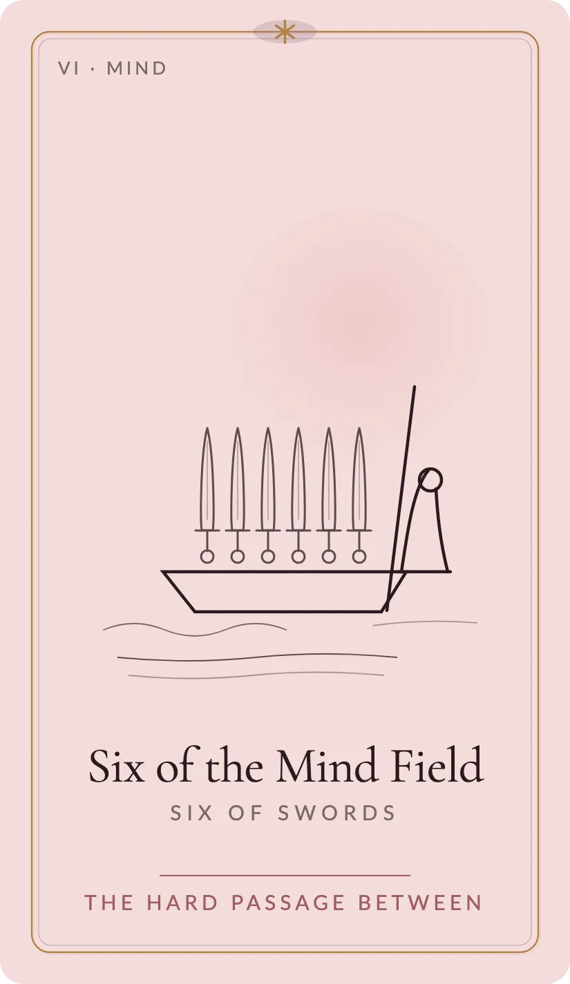 Six of the Mind Field card art