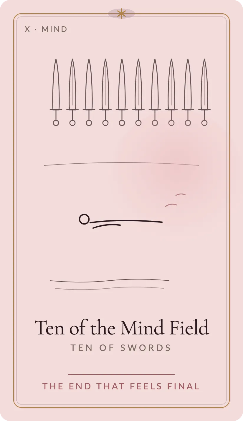 Ten of the Mind Field card art