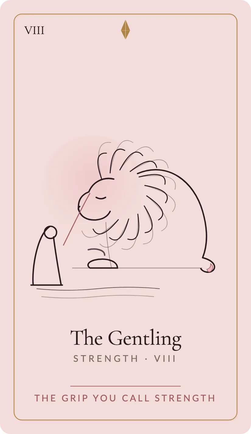 The Gentling card art