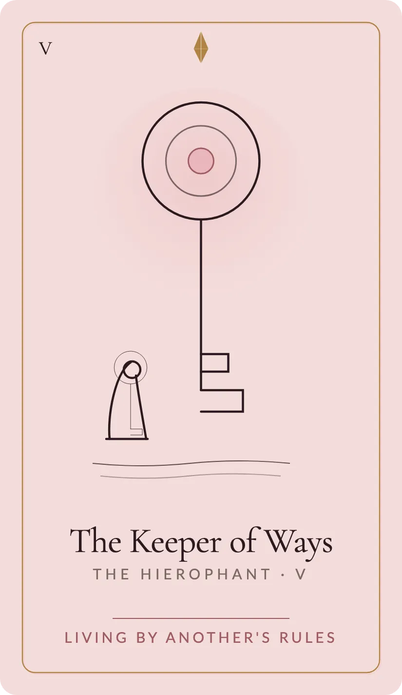 The Keeper of Ways card art
