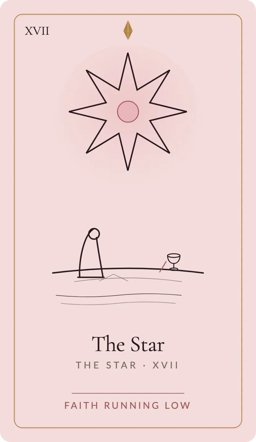 The Star card art
