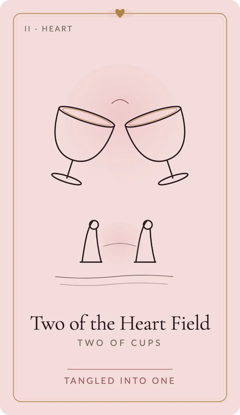 Two of the Heart Field card art