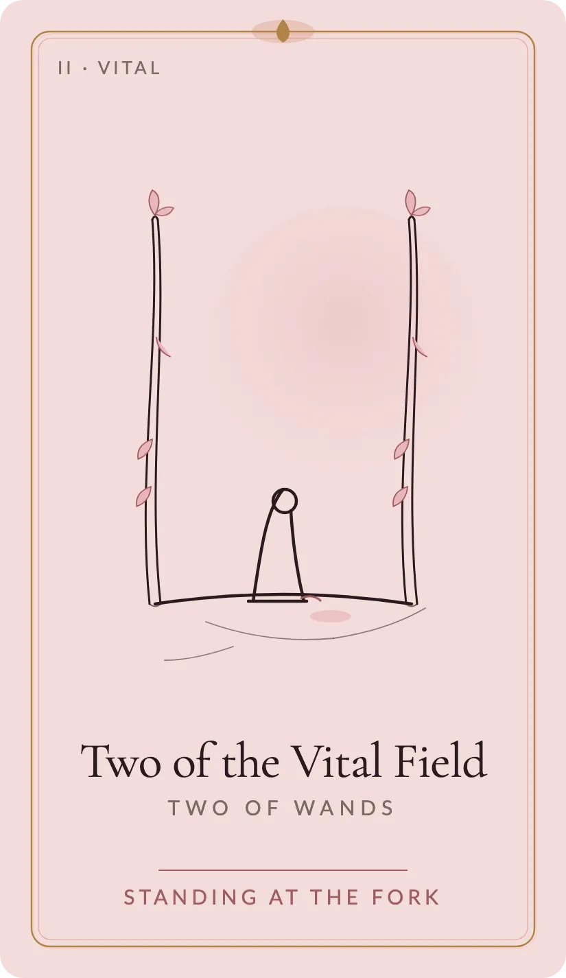 Two of the Vital Field card art
