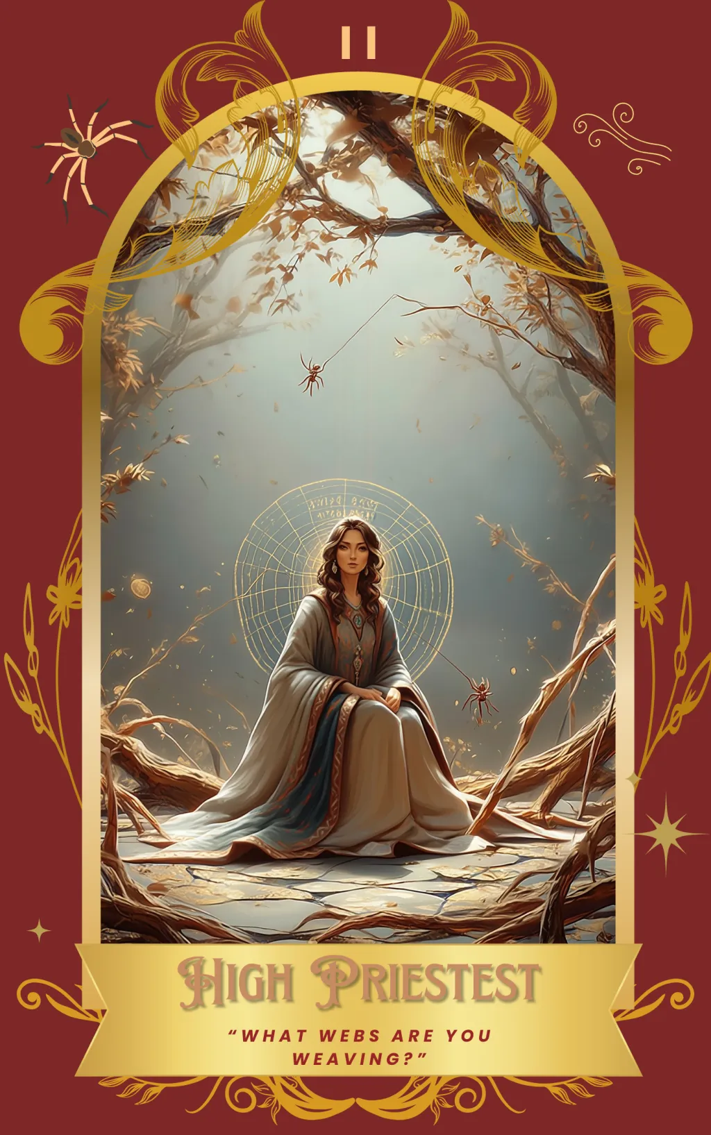 Grandmother Spider card art