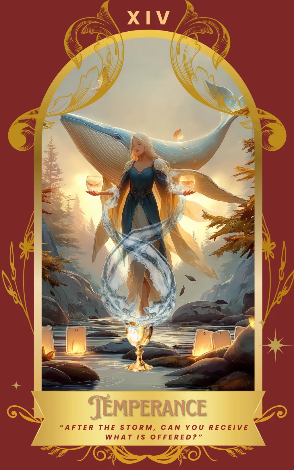 Temperance card art