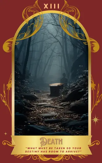 Death card art