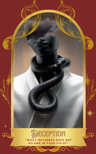 Deception card art