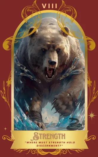 Strength card art