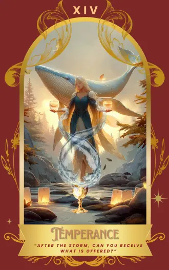 Temperance card art