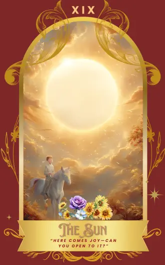 The Sun card art
