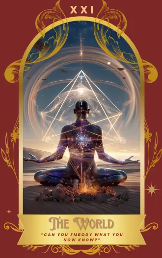 The World card art