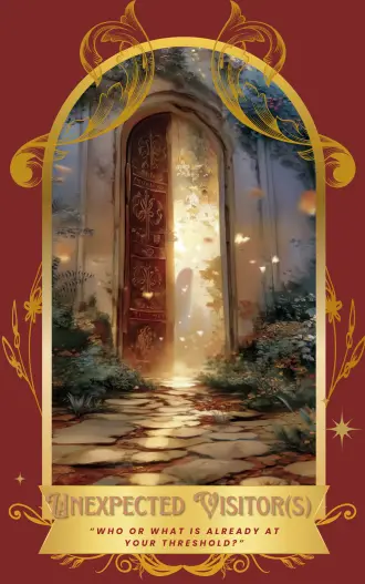 Unexpected Visitor card art