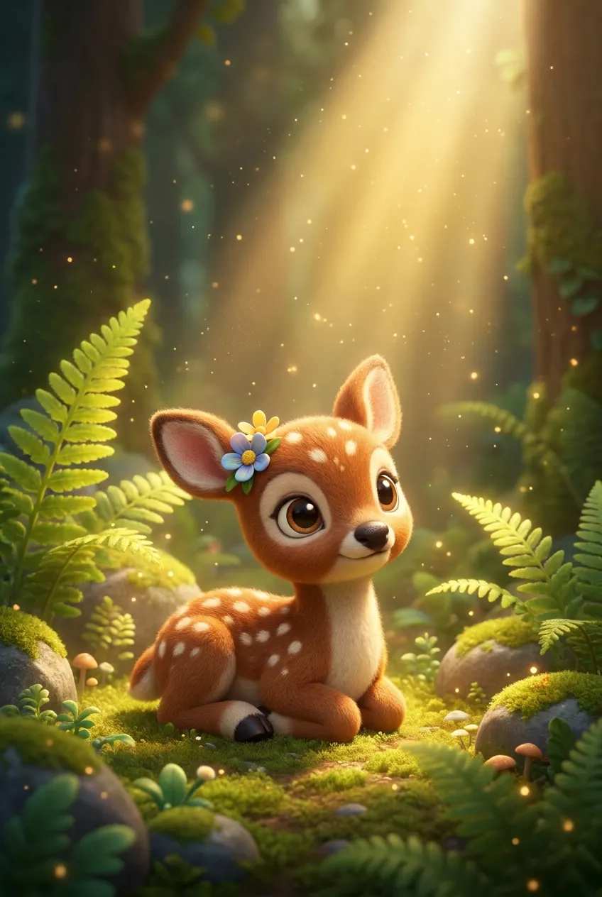 Fawn card art