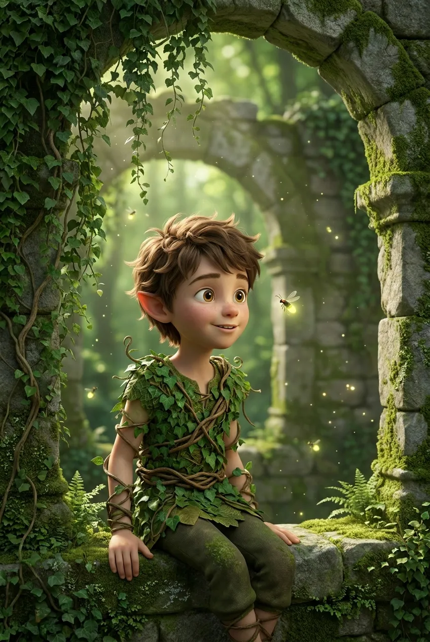 Ivy Boy card art