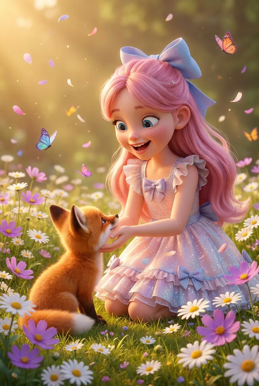 Presley and Fox card art