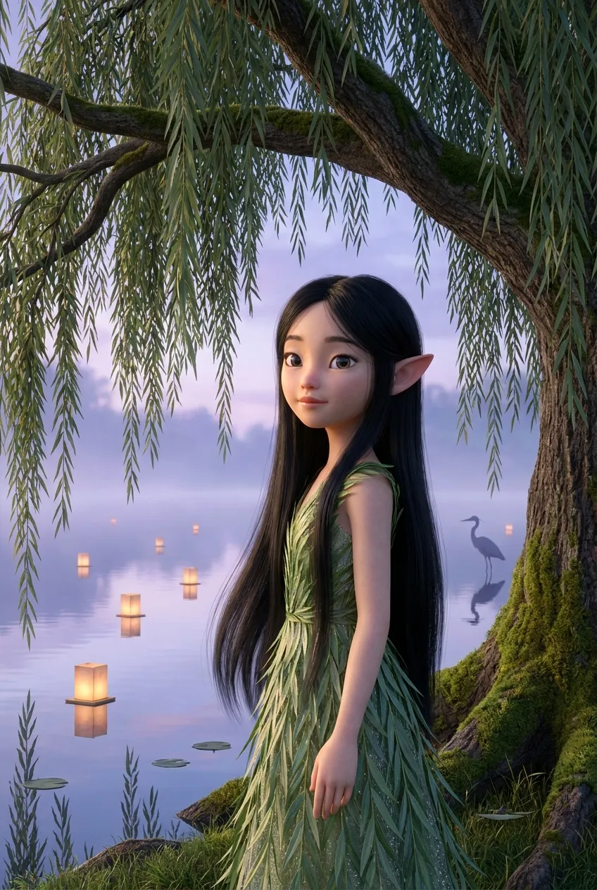 Willow Girl card art