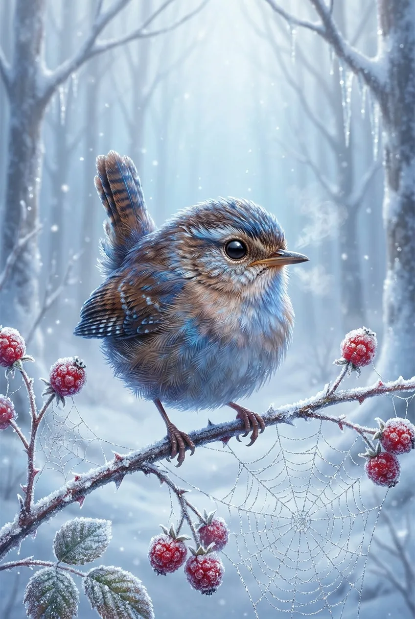 Wren card art
